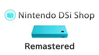 Nintendo DSi Shop Theme High Quality 2019 Remastered [upl. by Braswell]