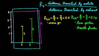 Calculating Rf Values [upl. by Inalial52]