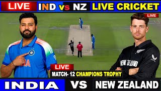 🔴Last 3 Over INDIA vs New Zealand LIVE [upl. by Lesab299]