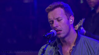 Coldplay  The Scientist Live on Letterman [upl. by Cirone]