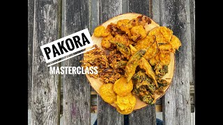 PAKORA MASTERCLASS  How to make the perfect pakora  Only pakora video you need  Food with Chetna [upl. by Annaerdna]