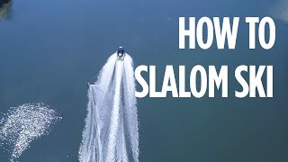 How to slalom ski [upl. by Affer]