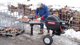 Oregon Kinetic Log Splitter [upl. by Dnaletak]