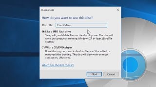 Windows 10 How to burn CDs and DVDs [upl. by Stoffel]