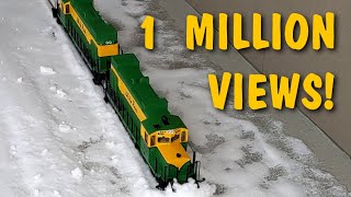 SnowVid19 Big Model Trains In The Snow [upl. by Atwater]