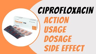 Ciprofloxacin Drug  what is the use of ciprofloxacin  Dosage  Side Effects amp Brands [upl. by Nuoras]