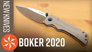 New 2020 Boker Knives  Just In at KnifeCenter [upl. by Primo]