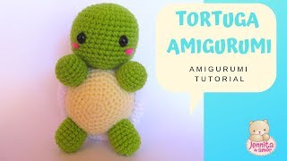 TORTUGA TIERNA Amigurumi Tutorial Curso [upl. by Catto]