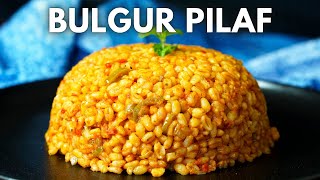 How to make a SERIOUSLY GOOD Turkish Bulgur Pilaf  Burghul Pilaf [upl. by Llewej]