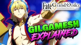 Who Is Gilgamesh amp How Strong is He The First Hero FateGrand Order Caster Gil Explained [upl. by Jumbala635]