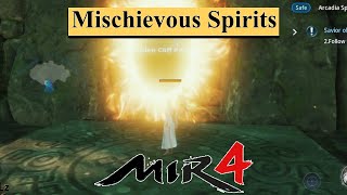 Mischievous Spirits Mir4 Request Mission [upl. by Laehctim]