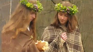 Lithuanian pagan folk song  Jurginių liaudies daina  Geras vakaras [upl. by Halimeda]