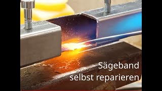 Sägeband selbst reparieren [upl. by Larkin188]