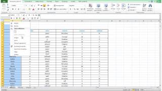 Excel  podstawy Łączenie ze sobą kolumn i wierszy [upl. by Avlasor604]