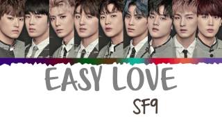 SF9 – Easy Love 쉽다 Lyrics Color CodedHanRomEng [upl. by Dag]