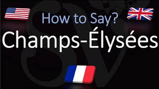 How to Pronounce Champs Élysées French Pronunciation Native Speaker [upl. by Elayor794]