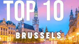 10 BEST Things To Do In Brussels  Brussels Travel Guide [upl. by Dranal]