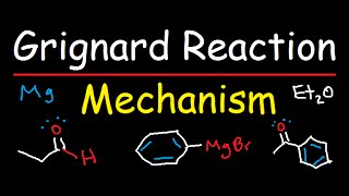 Grignard Reagent Synthesis Reaction Mechanism  Organic Chemistry [upl. by Chicoine412]