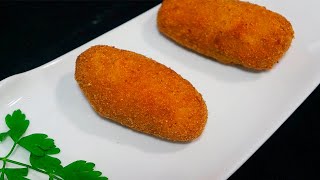 Cómo hacer croquetas de pollo [upl. by Nashoma]