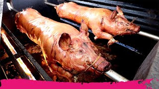 The ULTIMATE ROASTED PORK Destination at La Ruta de Lechon  Guavate Puerto Rico [upl. by Neona656]