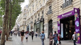 Champs Élysées avenue Paris France [upl. by Coppinger786]