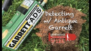 Metal Detecting fun with vintage Garrett ADS DeepSeeker • MD126 [upl. by Tolecnal644]