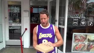 Barstool President Dave Portnoy AMAZED by armless crackhead [upl. by Nortad]