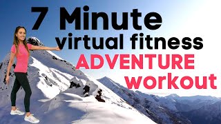 7 Minute Workout  Lucy WyndhamRead  Virtual Cardio at Home Workout  No equipment needed [upl. by Fennessy182]