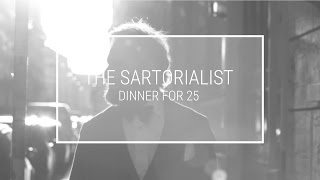 The Sartorialist  Dinner for 25 Edition IV  Milan [upl. by Sherourd]