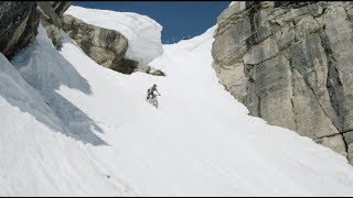 How We Dropped Corbets Couloir on a Mountain Bike [upl. by Stephanie]