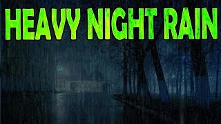 🎧 Heavy Rain Sounds at Night  Sleep Study Relax  Ambient Noise Rainstorm Ultizzz day69 [upl. by Larena]