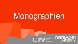 So zitierst du eine Monographie [upl. by Neural]