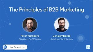 The Principles of B2B Marketing [upl. by Cinimod]