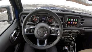 2019 Jeep Wrangler Unlimited Sahara 4dr 4x4  POV Review [upl. by Adyam]