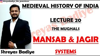 Mansabdari and Jagirdari  The Mughals  Medieval History of India [upl. by Gelman]