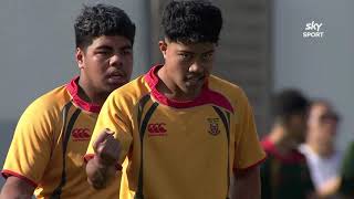 Secondary Schools Rugby Manurewa High v Westlake Boys High 2021 [upl. by Eimaral]