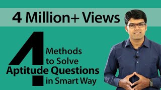 4 Methods to Solve Aptitude Questions in Smart Way  Quantitative Aptitude Shortcuts  TalentSprint [upl. by Euf258]