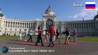 International Flashmob West Coast Swing 2017 Official final cut [upl. by Acsirp]