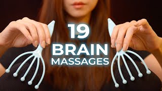 ASMR 19 Brain Melting Massage Triggers No Talking [upl. by Bonnie460]