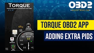 Torque OBD2 App Adding Extra PIDs [upl. by Reel]