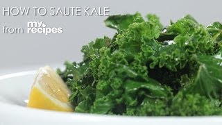 How to Saute Kale  MyRecipes [upl. by Aramahs980]