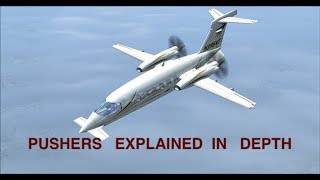 PUSHER AIRCRAFT Configuration EXPLAINED IN DEPTH [upl. by Harvard]