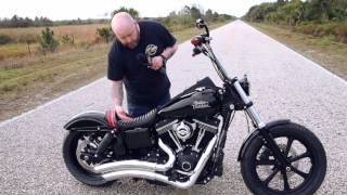 2014 Custom Harley Dyna Street Bob Walk Around [upl. by Adnanref]