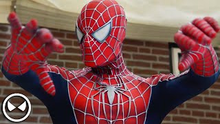 SPIDERMAN Costume Replica — The Perfect Movie Suit [upl. by Bolanger186]