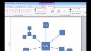 como hacer un mapa mental en word [upl. by Onairot263]