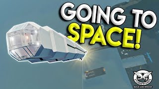 LAUNCHING A ROCKET TO SPACE amp BEST SPEEDBOAT  Stormworks Build and Rescue Update Gameplay [upl. by Yra]