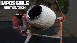 Old Concrete Mixer Restoration and Modification  PIMP MY MIXER [upl. by Anelad]