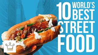 10 Of The Best Street Foods Around The World [upl. by Noira]