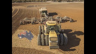 🇦🇺 FARMING IN AUSTRALIA  Seeding  Sugar Cane Harvest  Kelly Diamond Harrow  Caterpillar etc [upl. by Tterag]