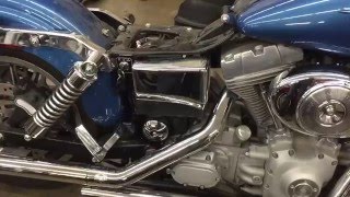 How to replace Harley Davidson Dyna battery srkcyclescom [upl. by Rodnas]